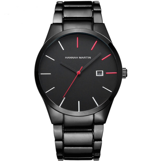 Multifunctional calendar quartz watch