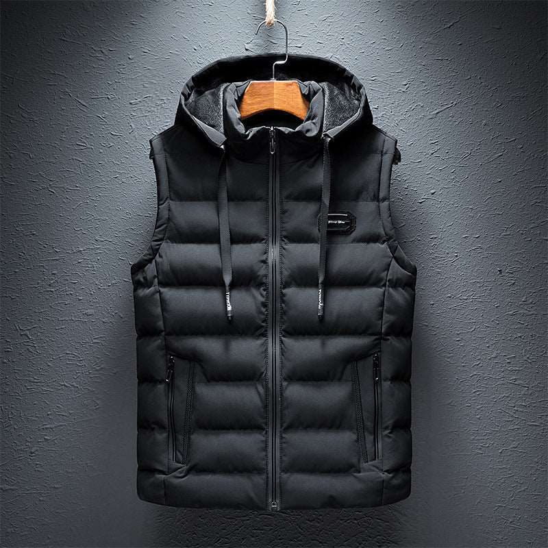 Fleece Warm Vest Trendy Brand Outer Wear Vest Jacket