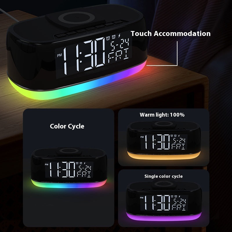 Bluetooth Audio High-power Subwoofer Wireless Charging Colorful Light