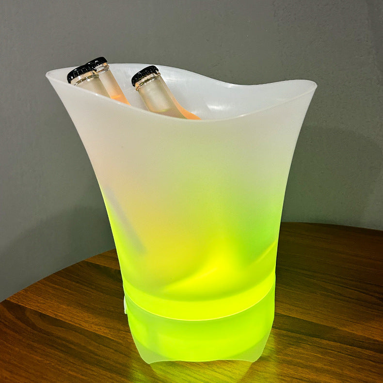 Bluetooth Luminous Ice Bucket LED Light Portable Small Speaker