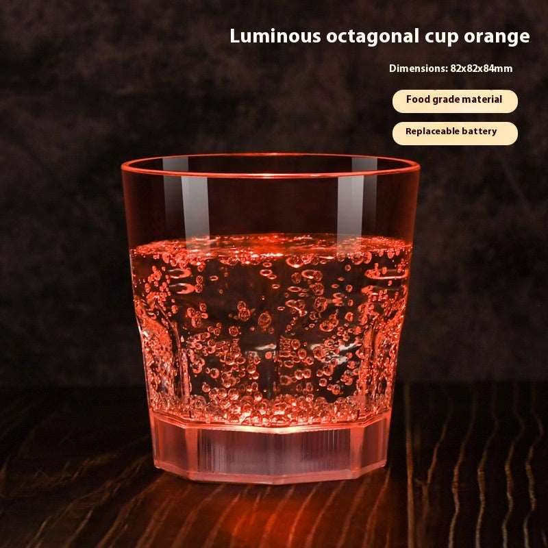 Led Cup Bright Atmosphere In Water Champagne Glass Christmas Wine Glass