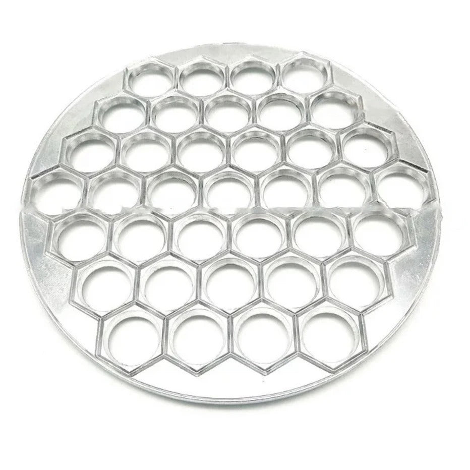 Aluminum Alloy Round Dumpling Mold Household Kitchen 37-hole Bag Dumpling Mold