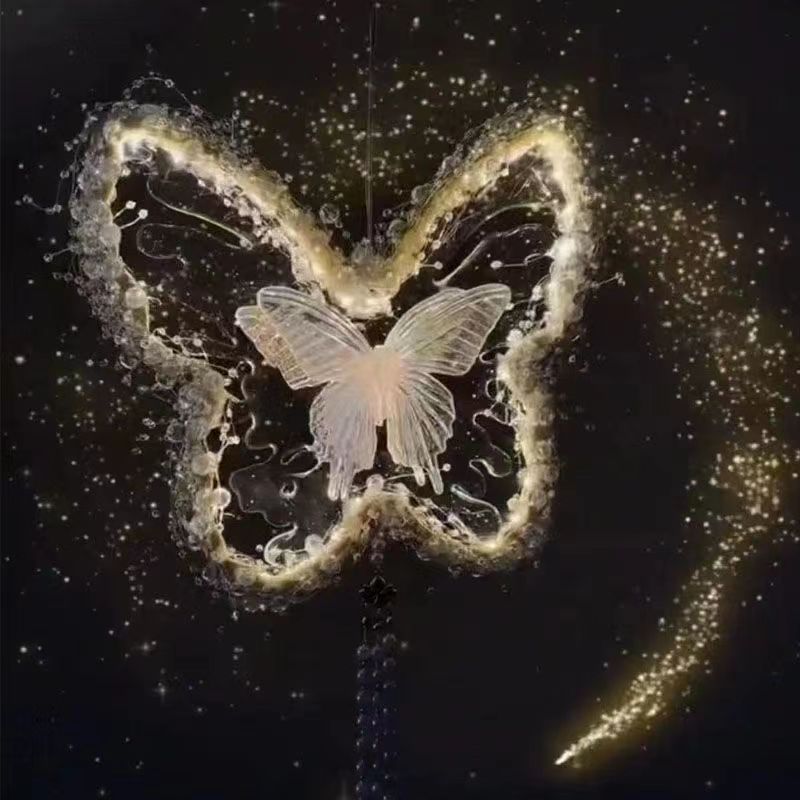 Handmade Butterfly Lamp Diy Butterfly Small Night Lamp