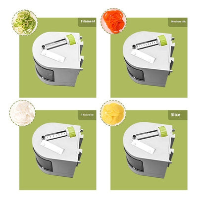 Vegetable Grater Potato Spiral Slicer Whirlwind Fruit Vegetable Spiral Machine Noodle Maker Multifunctional Kitchen Gadgets